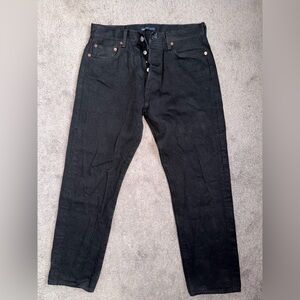 Levi’s Made & Crafted 501 Black Jeans